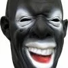 Schwarze Clown Maske