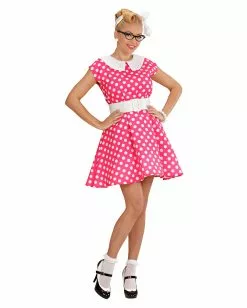 50er Jahre Polka Dot Kleid Gr. S