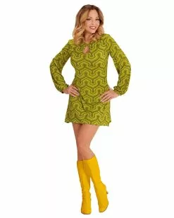 Hippes 70er Kleid Wallpaper