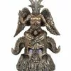 Baphomet Räucherkegel Figur Mit LED