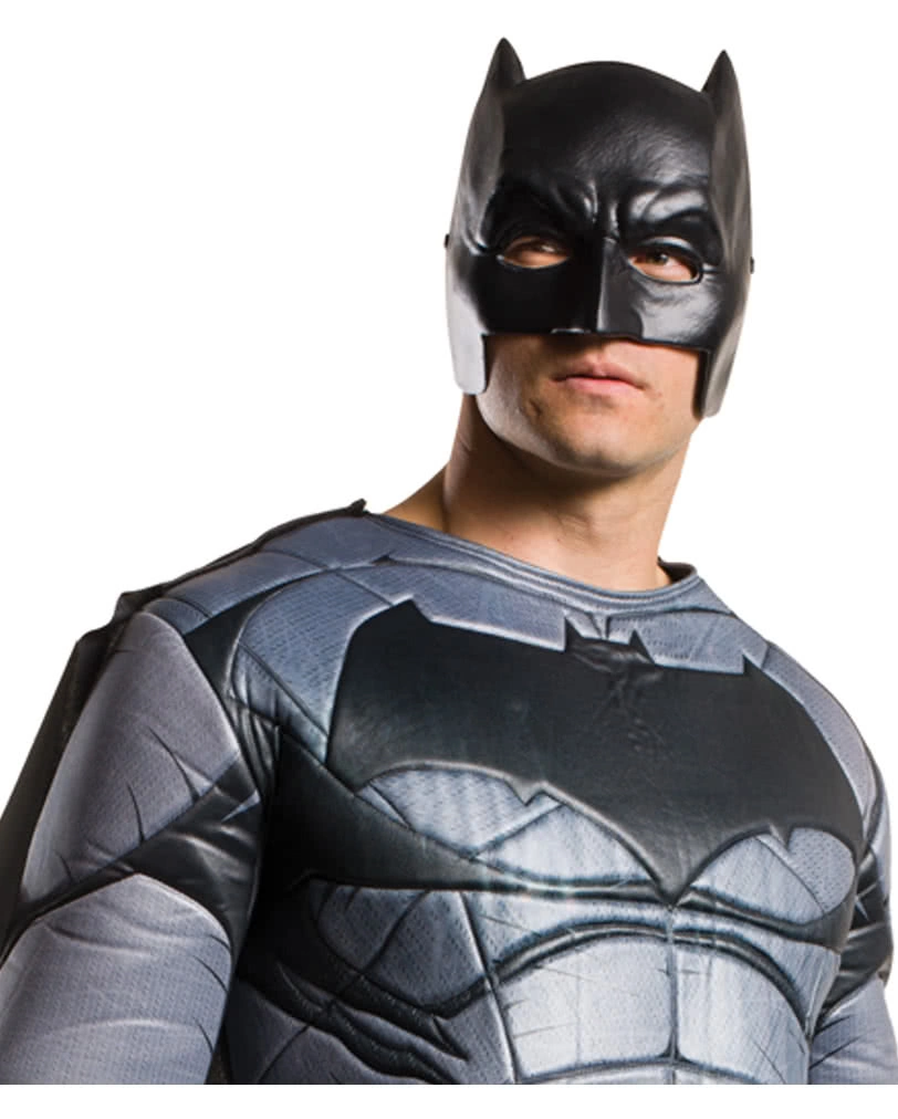 Batman Muskel Kostüm-Shirt Mit Maske & Cape – Bild 2