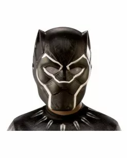 Black Panther Halbmaske Für Kinder