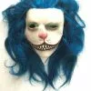 Blue Kitty Halloween Maske