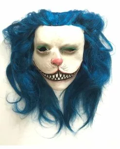 Blue Kitty Halloween Maske