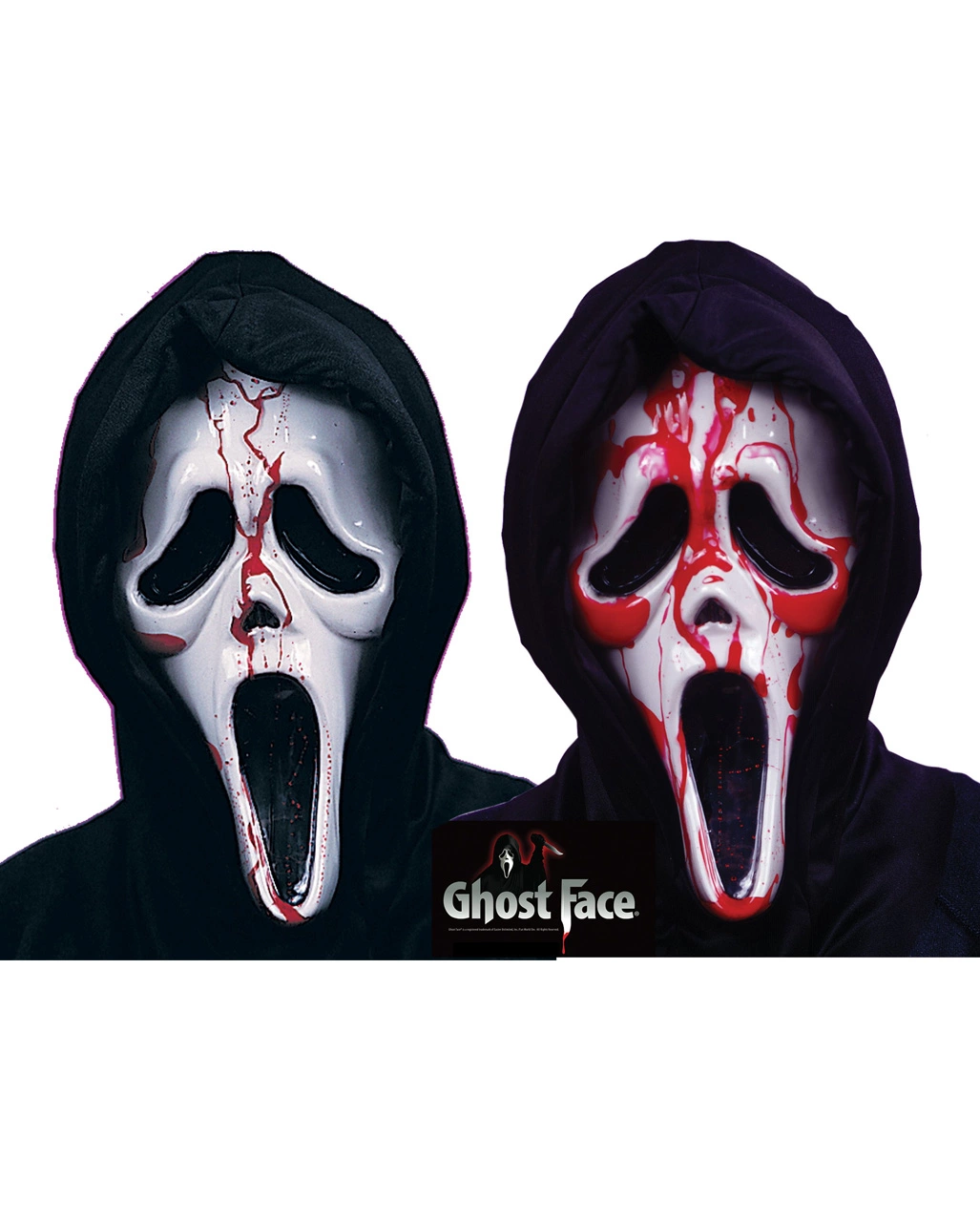 Blutende Scream Maske – Bild 2