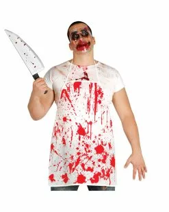 Blutverschmierte Schürze Als Kostümaccessoire
