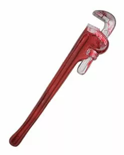 Blutiger Schaumstoff Schraubenschlüssel