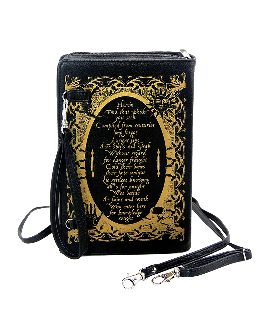 Book Of Spells Clutch Handtasche – Bild 3