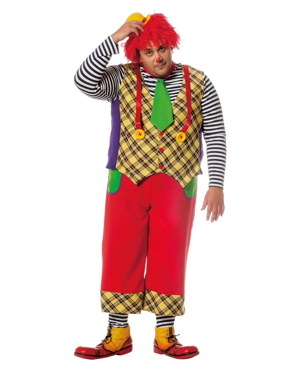 Herrenkostüm Clown Oleg – Bild 3