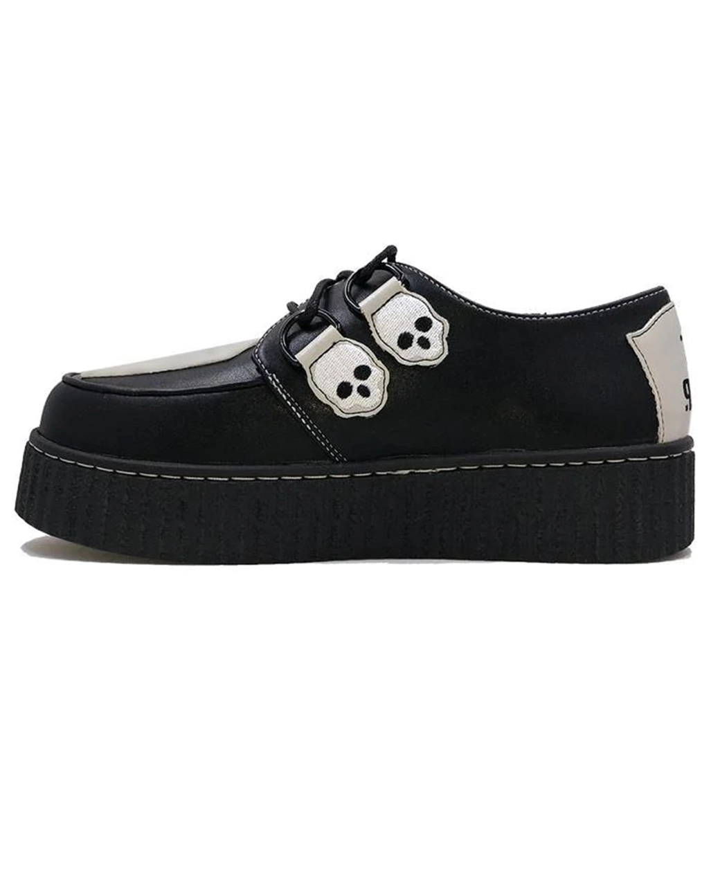 Schwarze Coffin Creepers Schuhe – Bild 5