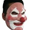 Verrückter Clown Halbmaske