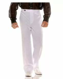 70er Jahre Kostümhose Weiß