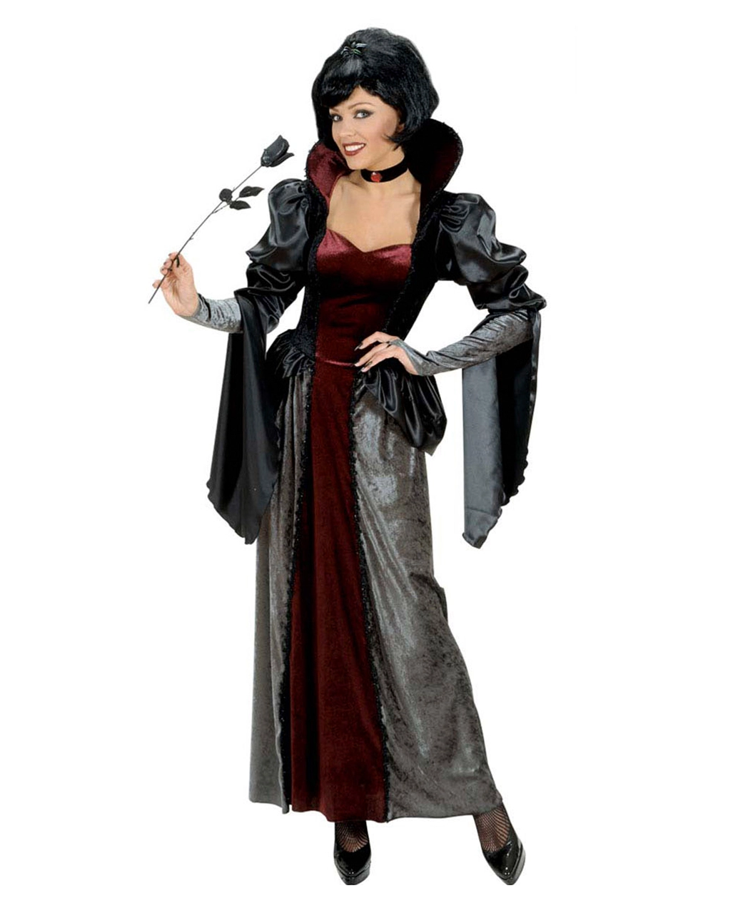 Finstere Vampir Gräfin Kostüm Deluxe