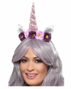 Rosa-lila Einhorn Haarreifen