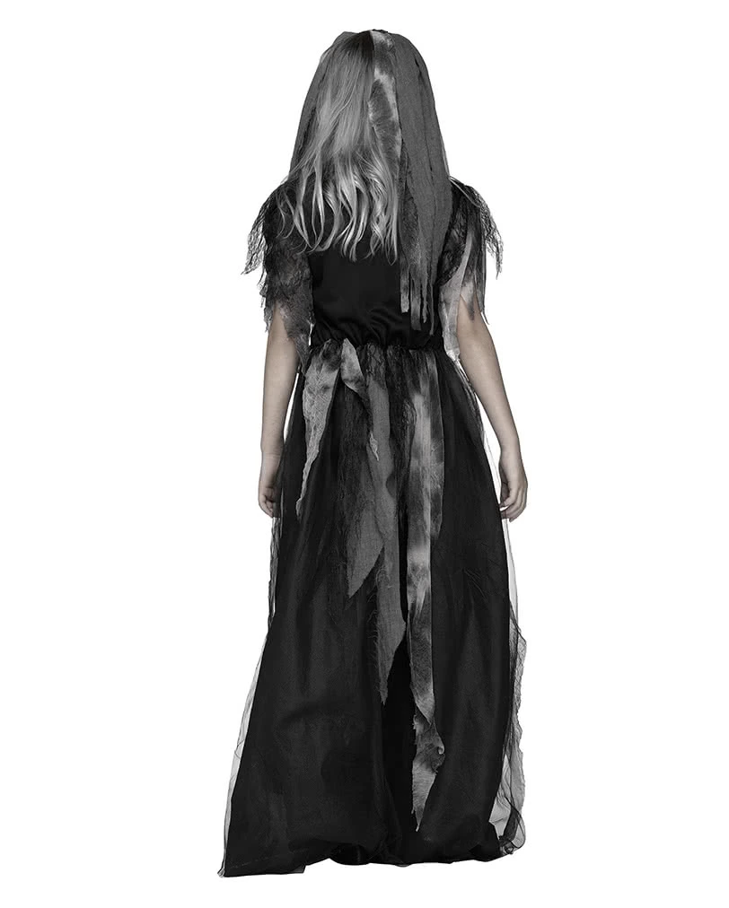 Halloween Brautkleid Kinderkostüm Mit Schleier – Bild 2