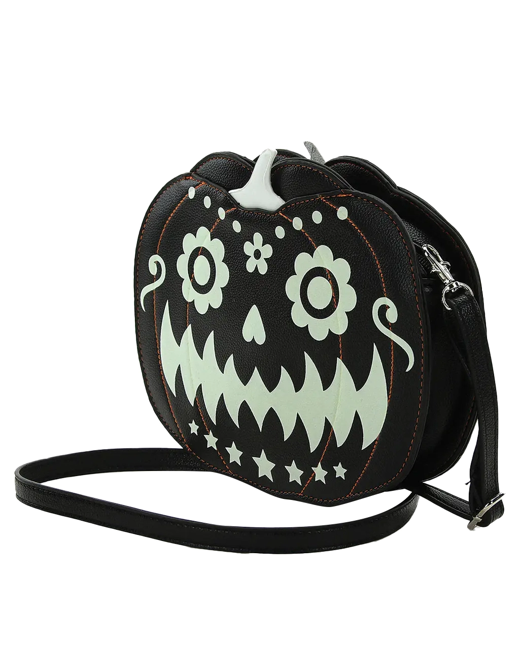 Jack O'Lantern Glow In The Dark Handtasche – Bild 3