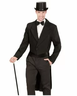 Schwarzer Frack - Gefüttert