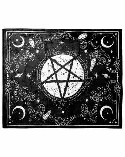 Blessed Be Pentagramm Kuscheldecke KILLSTAR