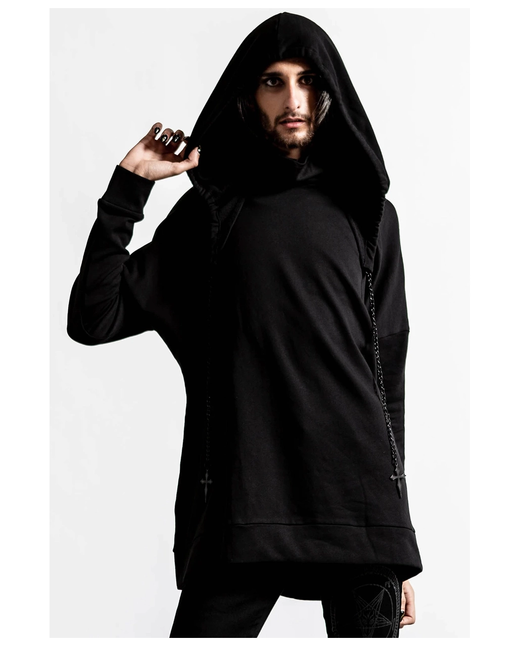 Cloak Of Deception Oversized Hoodie KILLSTAR
