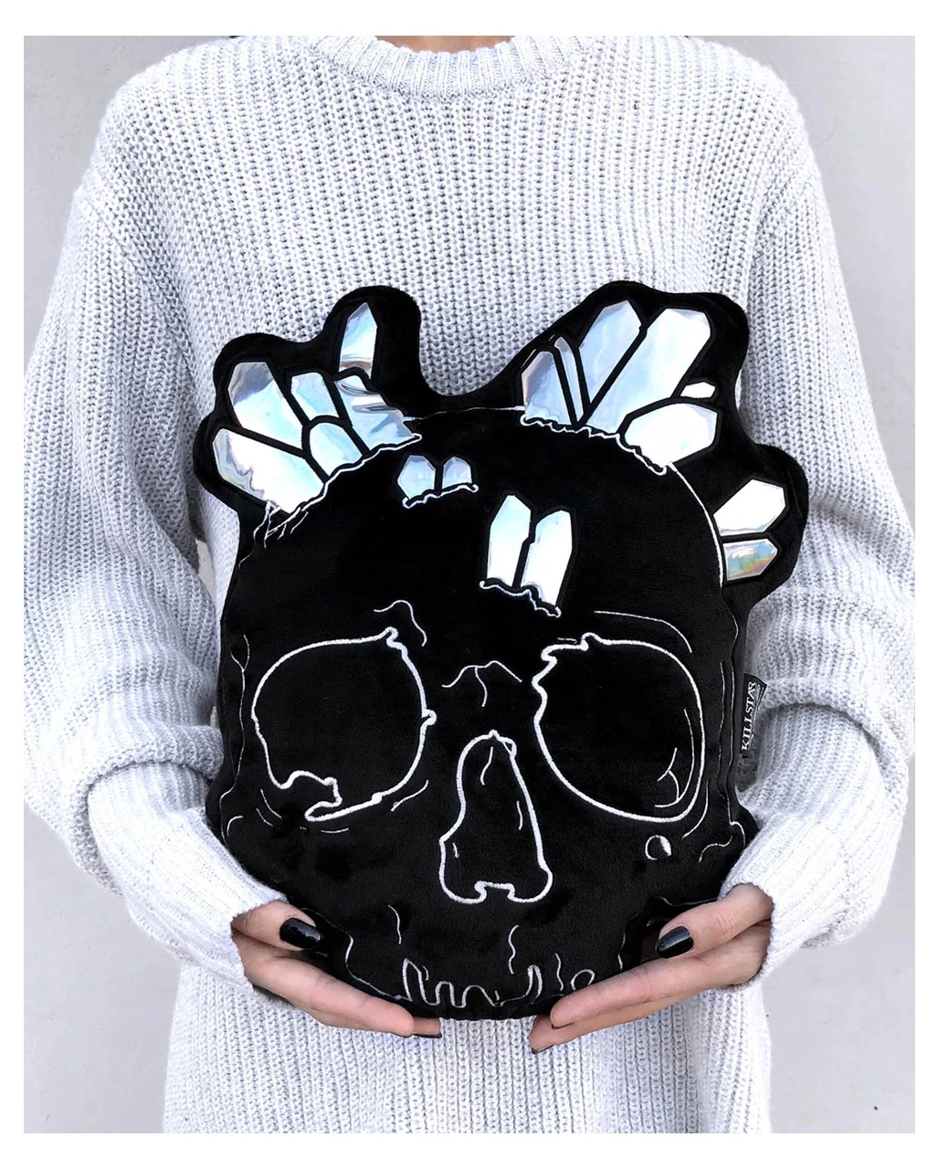 Druzy Samt Zierkissen KILLSTAR – Bild 2