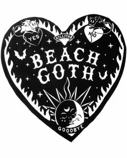 Gothic Herz Strandtuch KILLSTAR