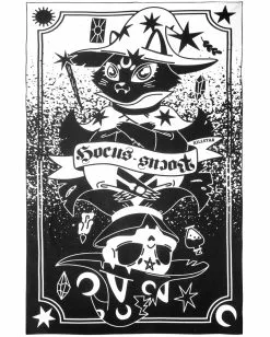 Meow Hocus Pocus Strandtuch KILLSTAR