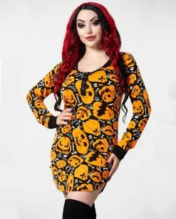 Night Harvest Henley Kleid KILLSTAR