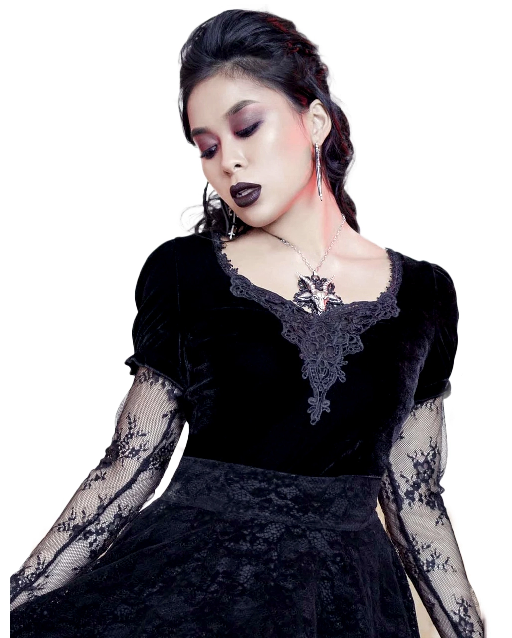 Spirit Bound Langärmliges Top KILLSTAR