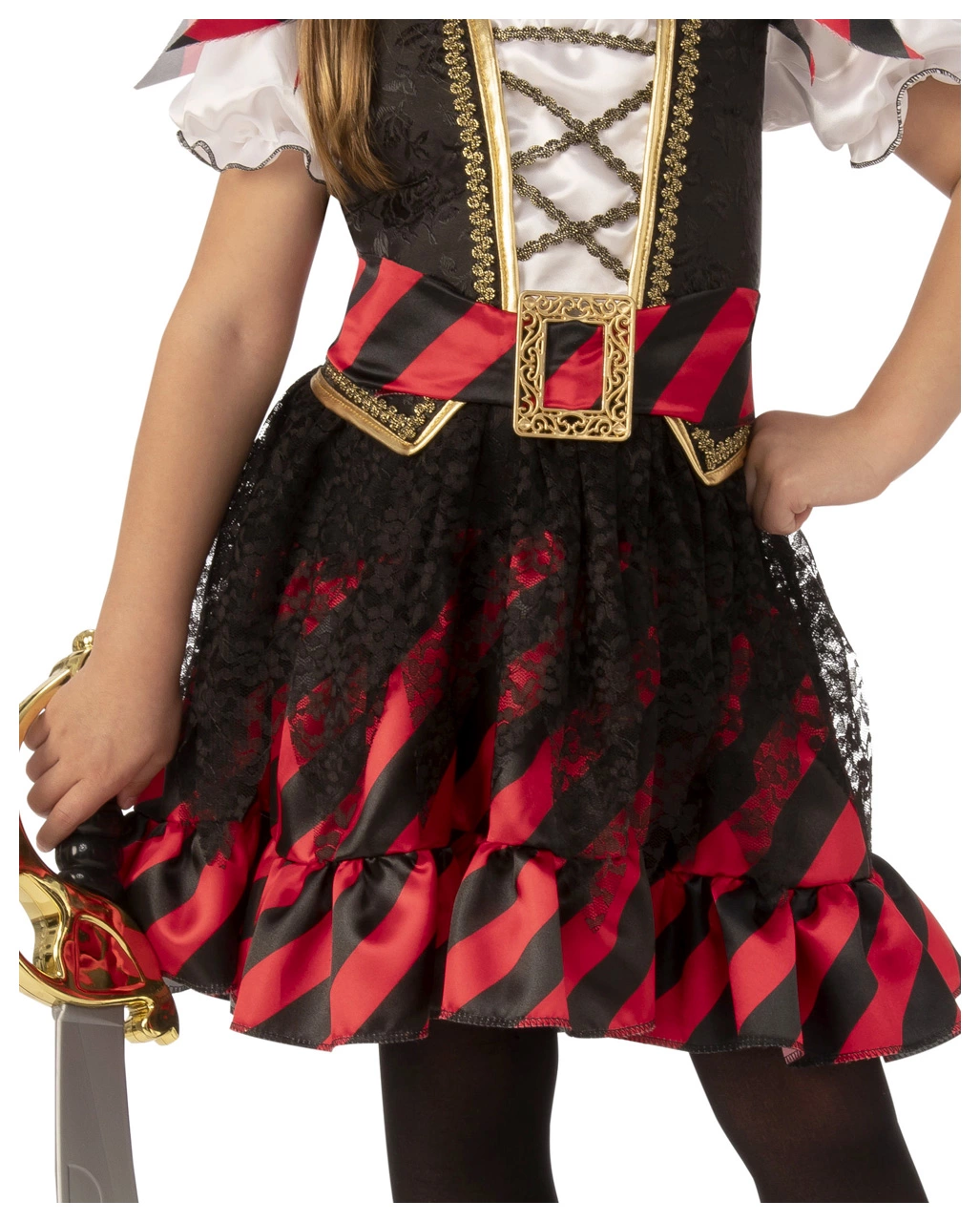 Kleine Piraten Königin Kostüm Für Kinder – Bild 3