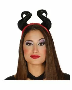 Teufels Haarreif Mit Hörnern