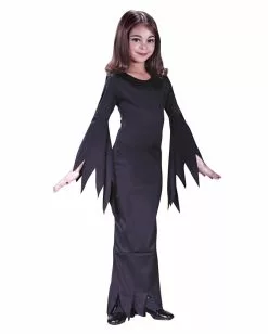 Madame Morticia Mädchenkostüm M