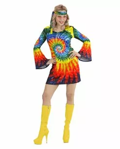 Psychedelic Hippie Braut Kostüm
