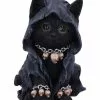 Reaper Katze Mit Totenschädel Ketten 16cm