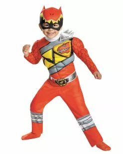 Red Power Ranger Dino Charge Kleinkinder Kostüm