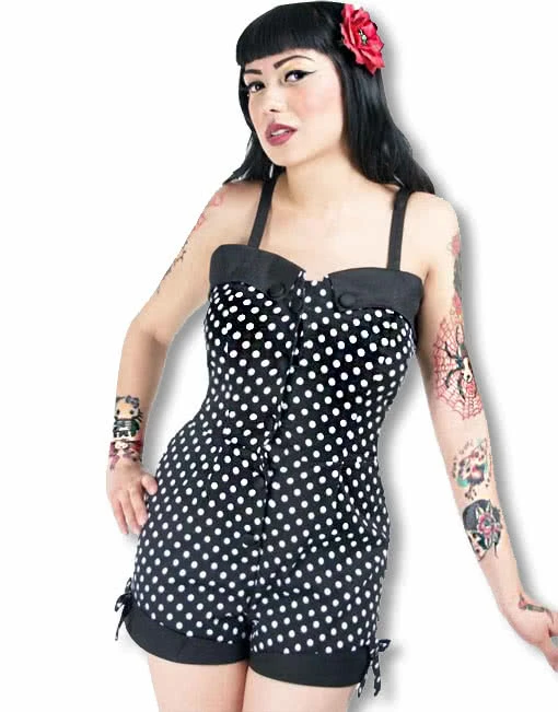 Polka Dot Playsuit