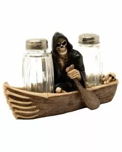 Salz & Pfefferstreuer - Sensenmann In Fähre