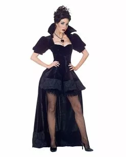 Schwarze Königin Kostüm Deluxe