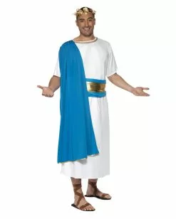 Senator Kostüm Blau/weiß