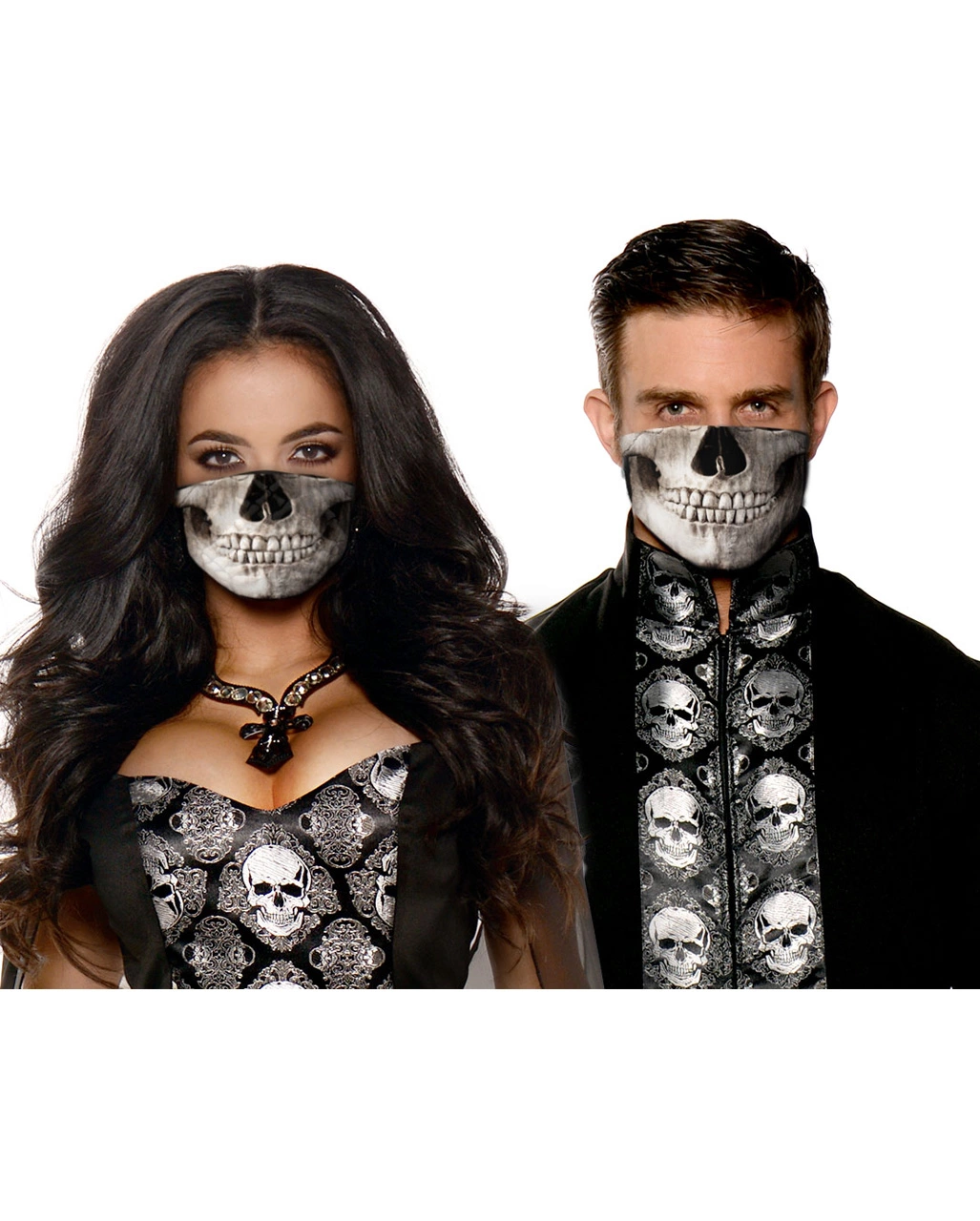 Totenschädel Alltagsmaske – Bild 2