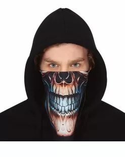 Totenschädel Tuch Mit Klettverschluß