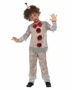 Vintage Killer Clown Jungen Kostüm