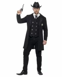 Black Sheriff Plus Size Kostüm