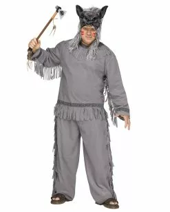 Wolfs Krieger Herrenkostüm Plus Size