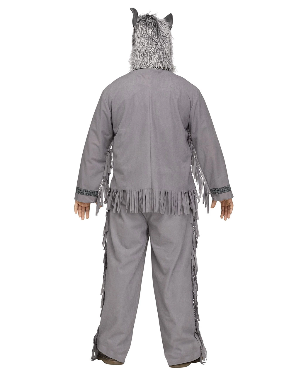 Wolfs Krieger Herrenkostüm Plus Size – Bild 2