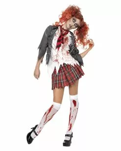 Zombie Schoolgirl Kostüm